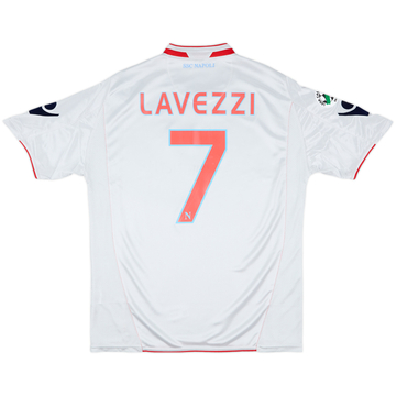 2009-10 Napoli Away Shirt Lavezzi #7 (L)
