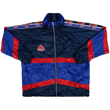 1995-97 Barcelona Kappa Hooded Rain Jacket - 10/10 - (XL)