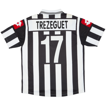 2001-02 Juventus CL Home Shirt Trezeguet #17 - 7/10 - (XXL)