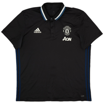 2016-17 Manchester United adidas Polo Shirt - 8/10 - (L)