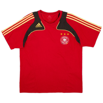 2007-08 Germany adidas Cotton Tee - 8/10 - (L/XL)