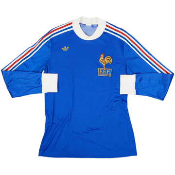 1978-80 France World Cup Home L/S Shirt - 9/10 - (M)