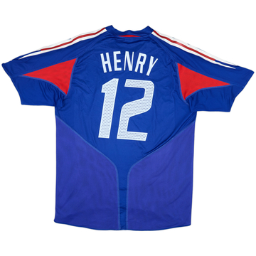 2004-06 France Home Shirt Henry #12 - 5/10 - (L)