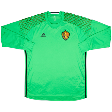2016-17 Belgium Authentic GK Shirt - 9/10 - (XL)