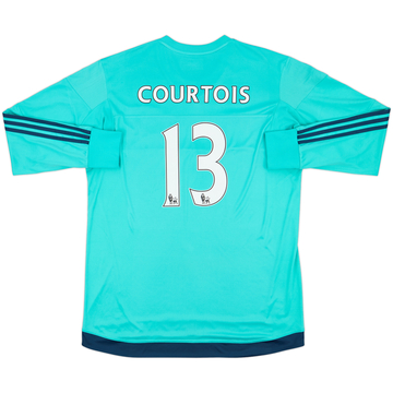 2015-16 Chelsea GK Shirt Courtois #13 - 7/10 - (XL)