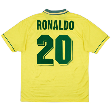 1994 Brazil Home Shirt Ronaldo #20 - 7/10 - (L)