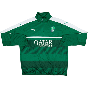 2016-17 Al-Ahli Puma 1/4 Zip Drill Top - 7/10 - (3XL)
