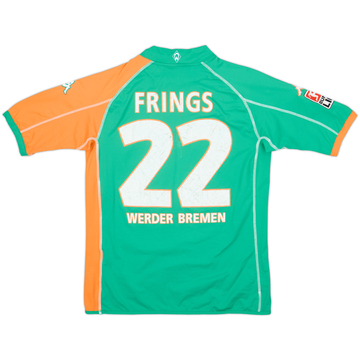 2005-06 Werder Bremen Home Shirt Frings #22 - 4/10 - (L)