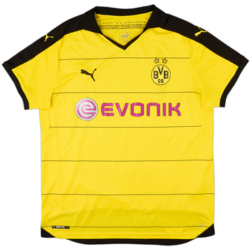 2015-16 Borussia Dortmund Home Shirt - 10/10 - (XL)