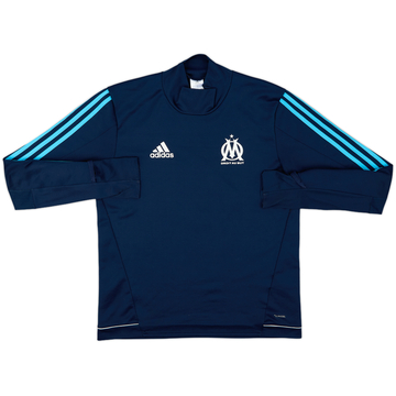 2017-18 Olympique Marseille adidas Sweat Top - 8/10 - (M)