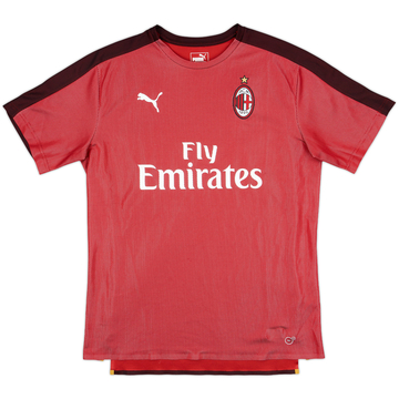 2018-19 AC Milan Puma Training Shirt - 10/10 - (L)