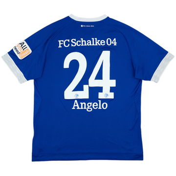 2018-19 Schalke Home Shirt Angelo #24 - 5/10 - (L)