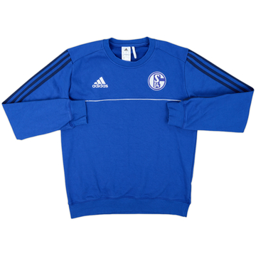 2017-18 Schalke adidas Sweat Top - 8/10 - (M)
