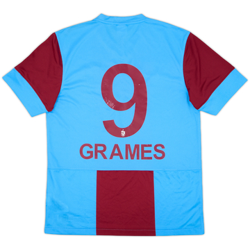 2013-14 Trabzonspor Home Shirt Grames #9 - 8/10 - (M)