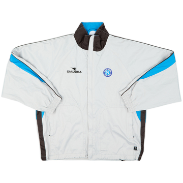 2002-03 Napoli Diadora Track Jacket - 9/10 - (S)