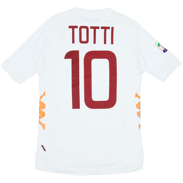 2011-12 Roma Away Shirt Totti #10 - 7/10 - (M)