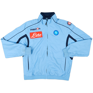 2010-11 Napoli Macron Track Jacket - 9/10 - (S)