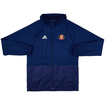 2017-18 Sunderland adidas Hooded Rain Jacket - 9/10 - (M)