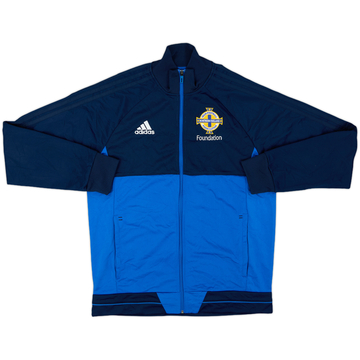 2017-18 Northern Ireland 'Foundation' adidas Track Jacket - 10/10 - (L)
