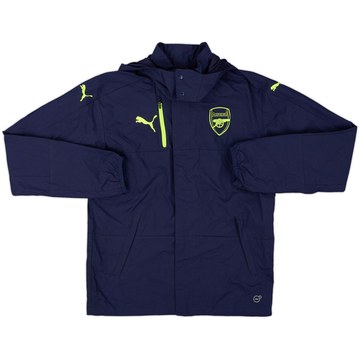 2016-17 Arsenal Puma Hooded Rain Jacket - 10/10 - (S)