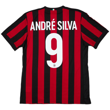 2017-18 AC Milan Shirt Andre Silva #9 - 9/10 - (M)