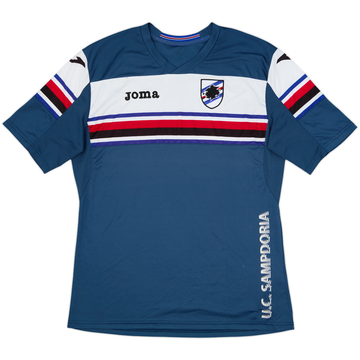 2015-16 Sampdoria Joma Training Shirt - 8/10 - (XXL)