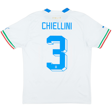 2022-23 Italy Away Shirt Chiellini #3 - 8/10 - (M)