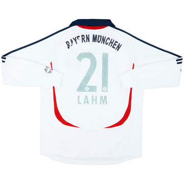2006-07 Bayern Munich Away L/S Shirt Lahm #21 - 4/10 - (XXL)