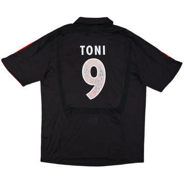 2007-08 Bayern Munich Third Shirt Toni #9 - 4/10 - (XL)