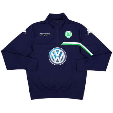 2013-14 Wolfsburg Kappa 1/4 Zip Drill Top - 9/10 - (M)