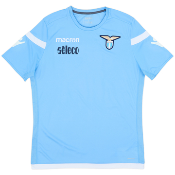 2015-16 Lazio Player Issue Macron Training Shirt - 8/10 - (L)