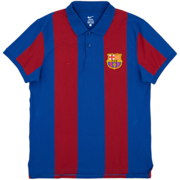 2010-11 Barcelona Nike Polo Shirt - 8/10 - (L)
