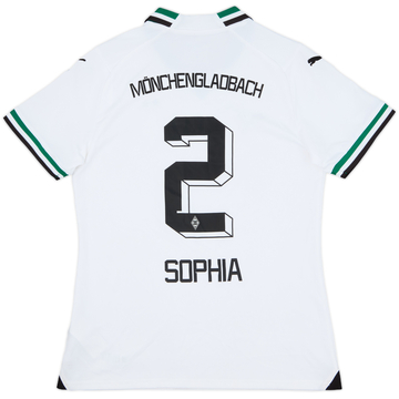 2023-24 Borussia Monchengladbach Home Shirt Sophia #2 - 7/10 - (Women's S)
