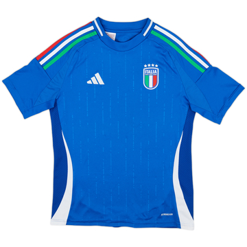 2024-25 Italy Home Shirt - 7/10 - (L.Boys)