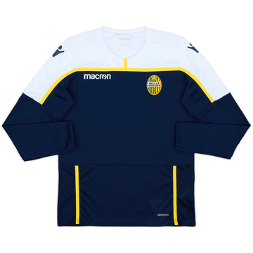 2018-19 Hellas Verona Macron Training L/S Shirt - 8/10 - (L.Boys)