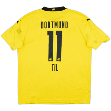 2020-21 Borussia Dortmund Home Shirt Til #11 - 7/10 - (L.Boys)