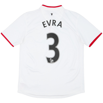 2012-14 Manchester United Away Shirt Evra #3 - 9/10 - (XL.Boys)
