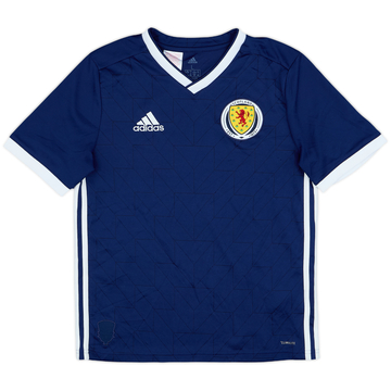 2018-19 Scotland Home Shirt - 9/10 - (L.Boys)