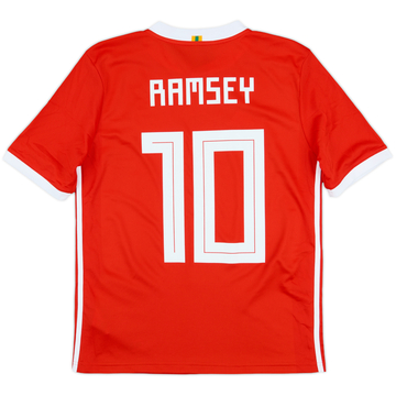 2018-19 Wales Home Shirt Ramsey #10 - 10/10 - (XL.Boys)