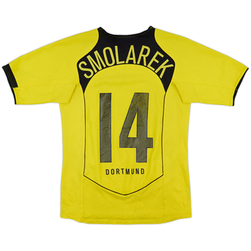 2004-05 Borussia Dortmund Home Shirt Smolarek #14 - 6/10 - (XL.Boys)