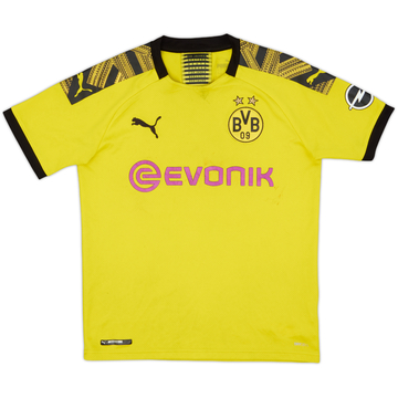 2019-20 Borussia Dortmund Home Shirt - 4/10 - (L.Boys)