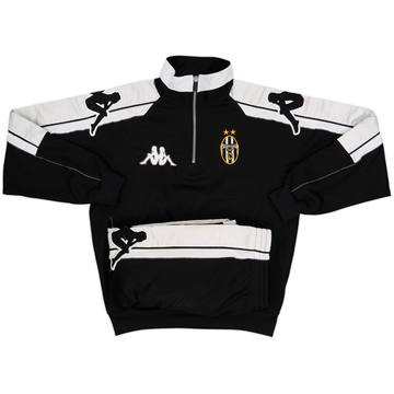 1998-99 Juventus Kappa 1/4 Zip Tracksuit - 6/10 - (YXXL)