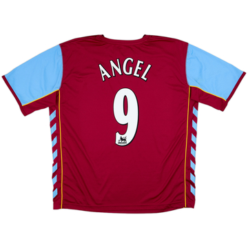 2005-06 Aston Villa Home Shirt Angel #9 - 7/10 - (XL)