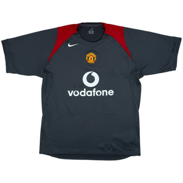 2005-06 Manchester United Nike Training Shirt - 8/10 - (L)