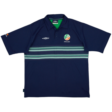 2002-03 Ireland Umbro Polo Shirt - 9/10 - (XL)