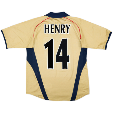 2001-02 Arsenal Away Shirt Henry #14 - 8/10 - (S)