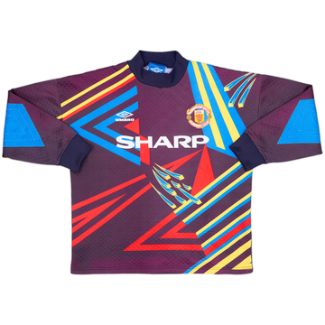1992-93 Manchester United GK Shirt #1 - 6/10 - (M)