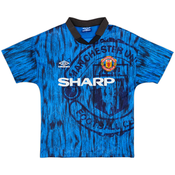 1992-93 Manchester United Away Shirt - 8/10 - (S)