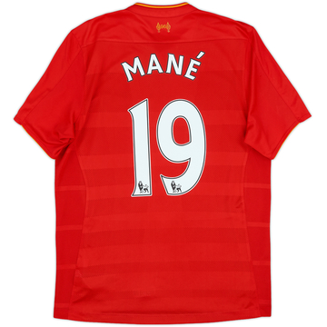 2016-17 Liverpool Home Shirt Mane #19 - 5/10 - (M)