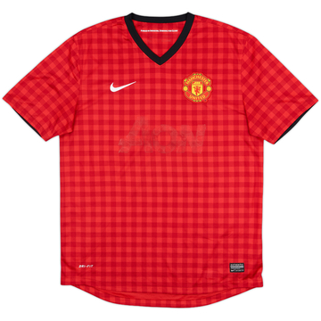 2012-13 Manchester United Home Shirt - 4/10 - (L)